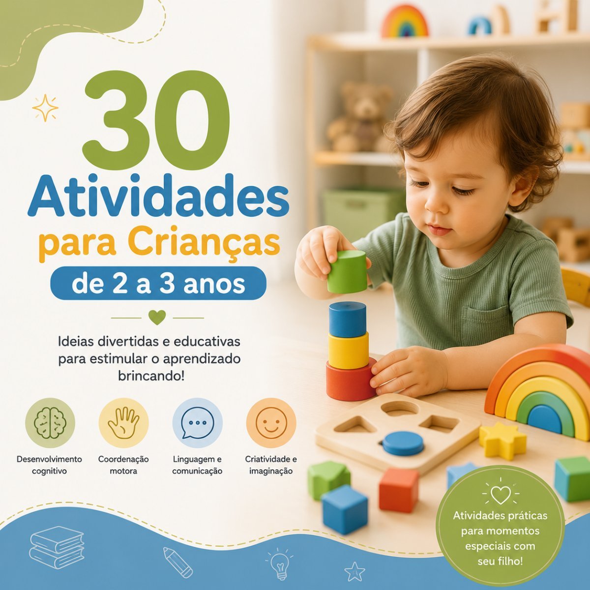 30 Actividades para Niños de 2–3 años