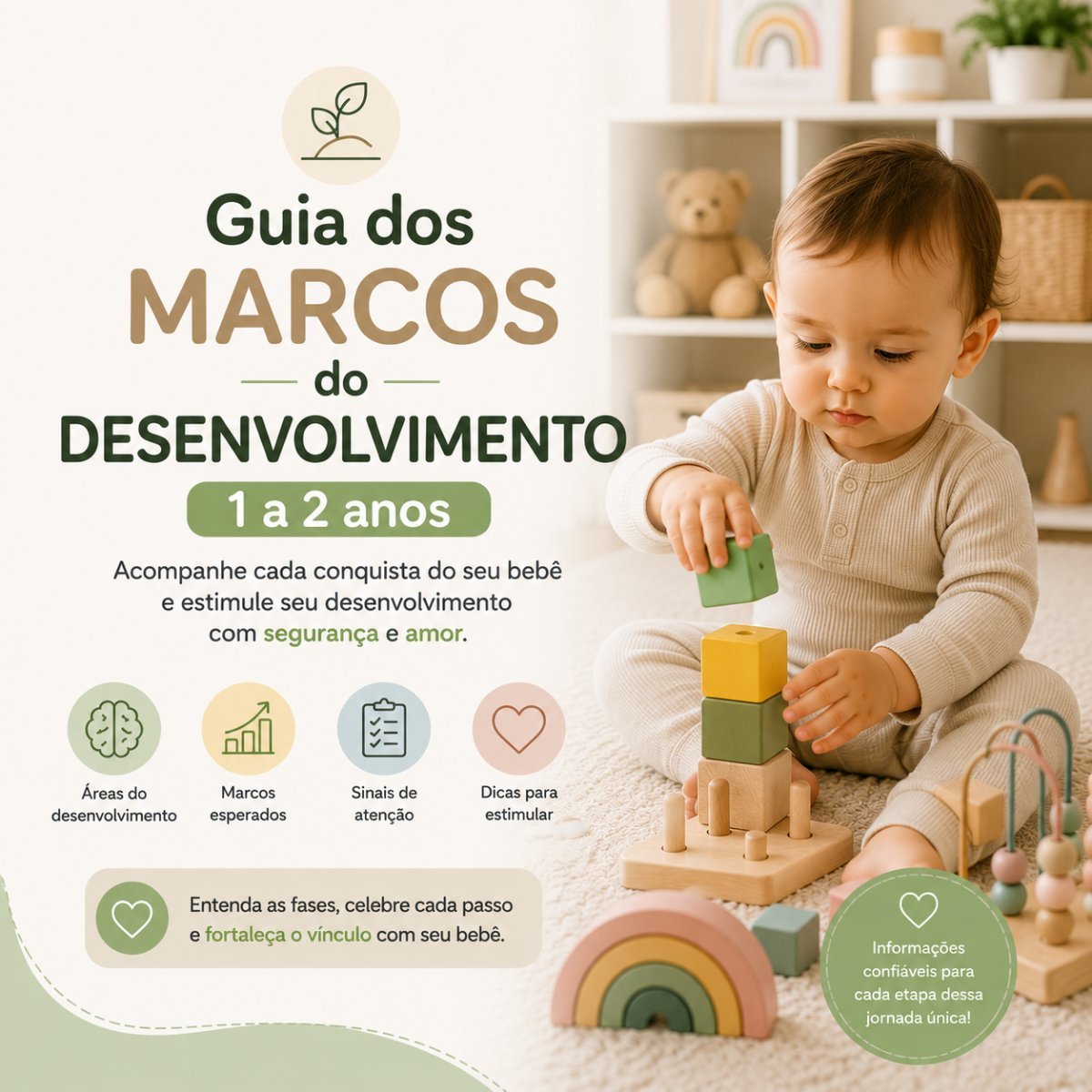 Guía de los hitos del desarrollo (1 a 2 años)