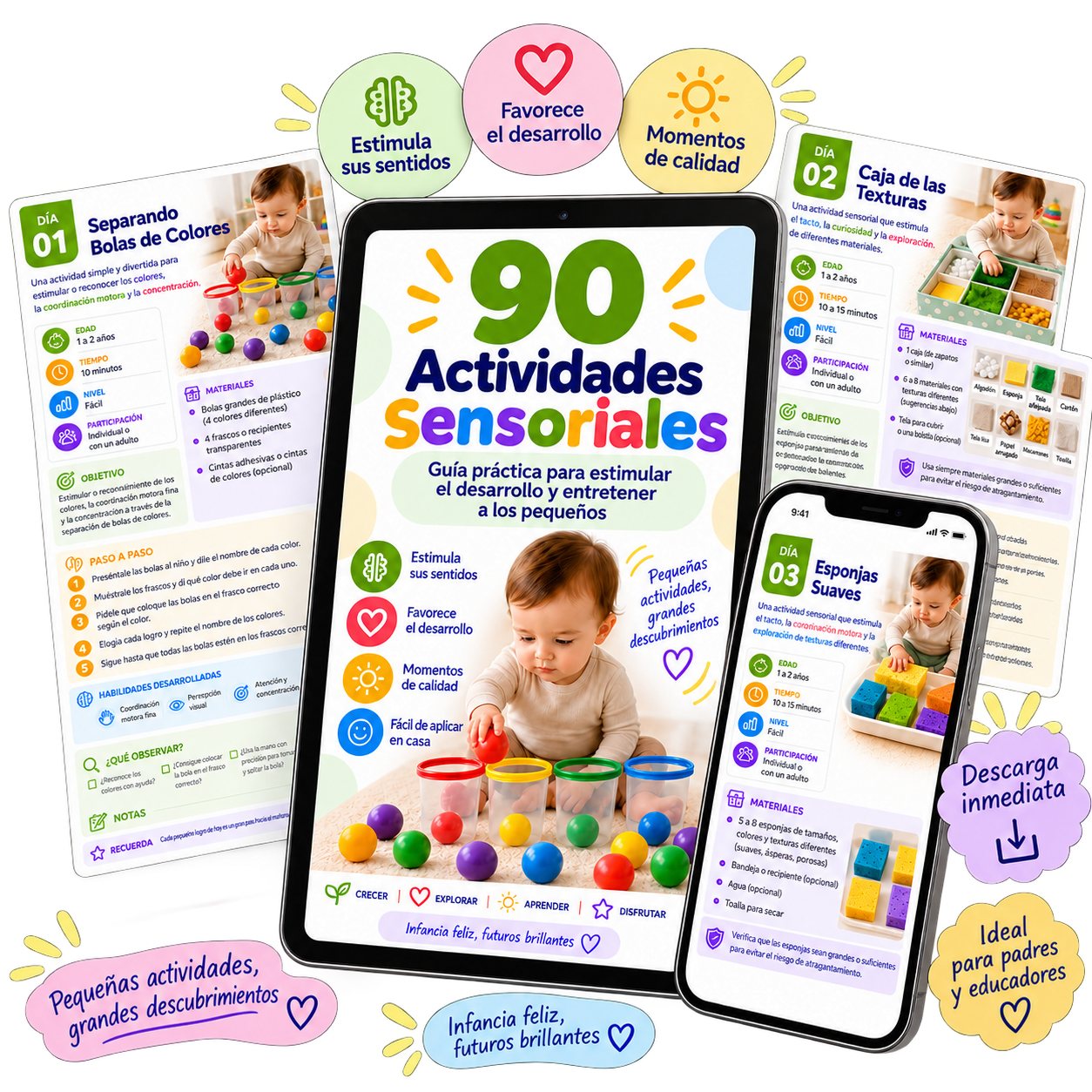 Capa - 90 Actividades Sensoriales